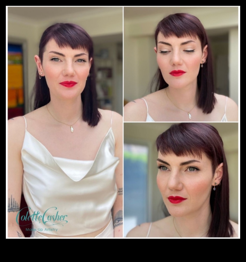 Glam Meets Retro: Vintage ietekmes izpēte krāšņos grima stilos