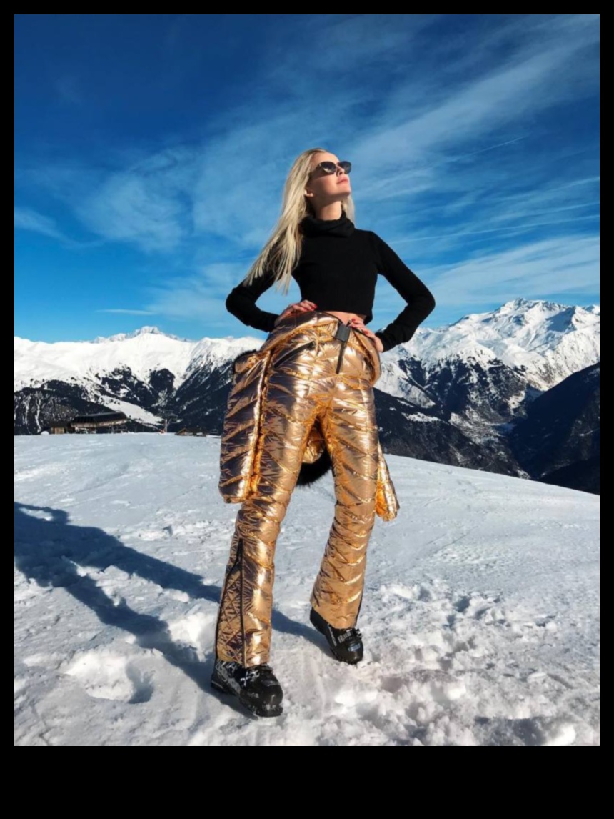 Snow Bunny Chic: mājīgi ziemas tērpi kalnu elegancei