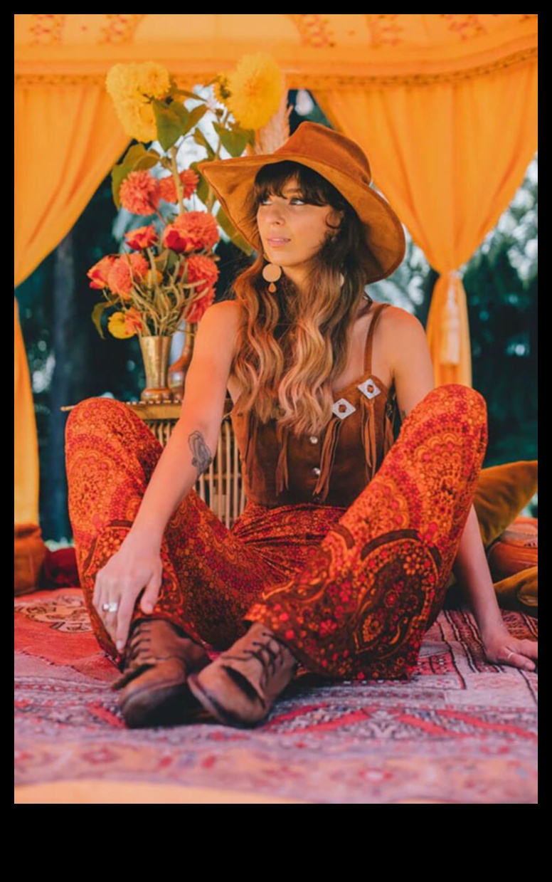 Hipija Sirds: brīnišķīga rokasgrāmata par bohēmiskiem tērpiem mūsdienu retro atdzimšanai 7 Hipija sirds: brīnišķīgi bohēmiski tērpi retro atdzimšanai