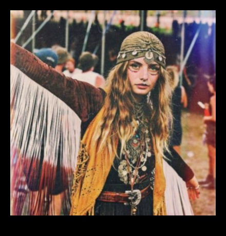 Hipija Sirds: brīnišķīga rokasgrāmata par bohēmiskiem tērpiem mūsdienu retro atdzimšanai 5 Hipija sirds: brīnišķīgi bohēmiski tērpi retro atdzimšanai