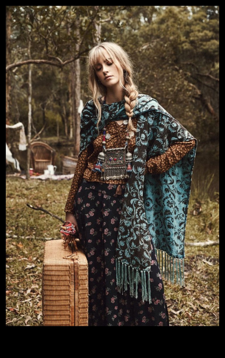 Hipija Sirds – brīnišķīgs ceļvedis bohēmiskiem tērpiem mūsdienu retro atdzimšanai 4 Hipija sirds: brīnišķīgi bohēmiski tērpi retro atdzimšanai