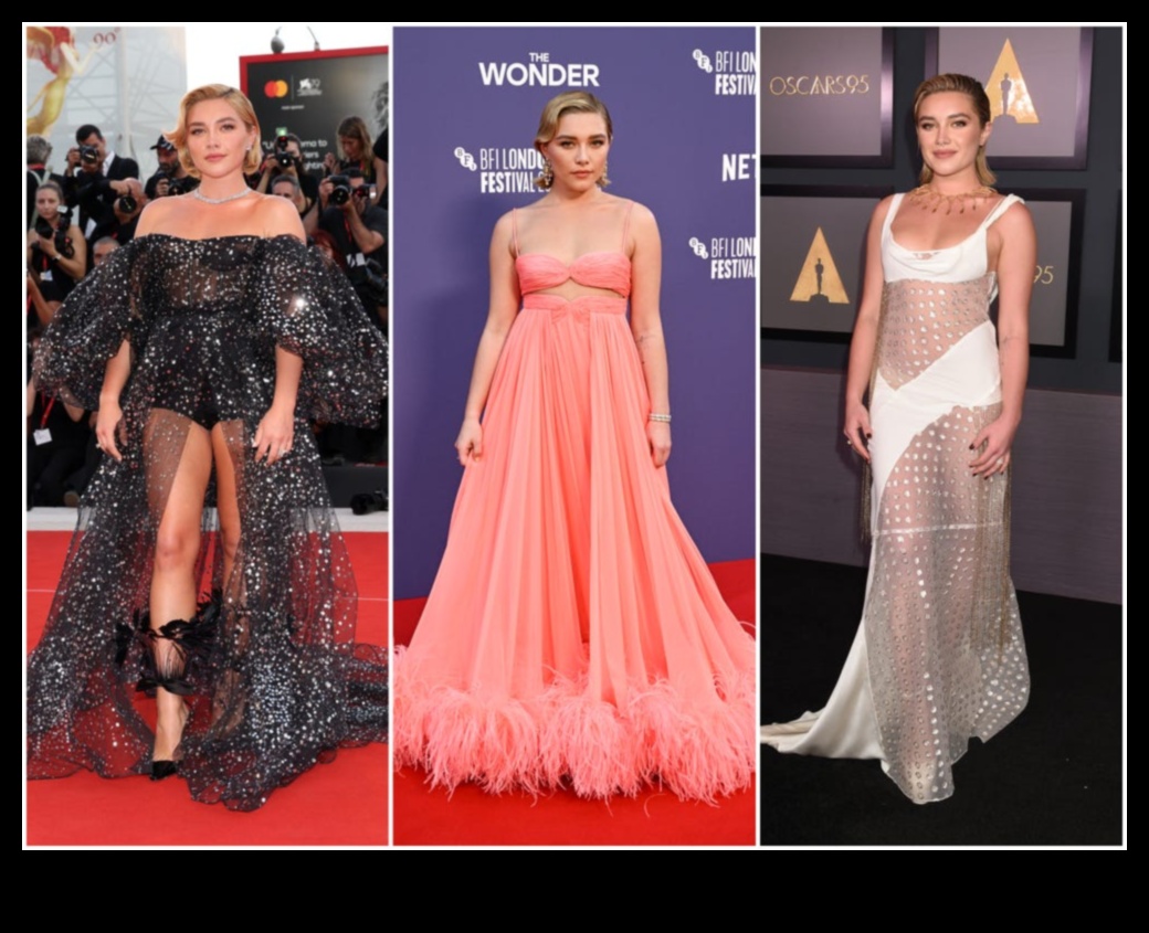 Sarkanā paklāja elegance: slavenību tērpi, kas raksturo šarmu