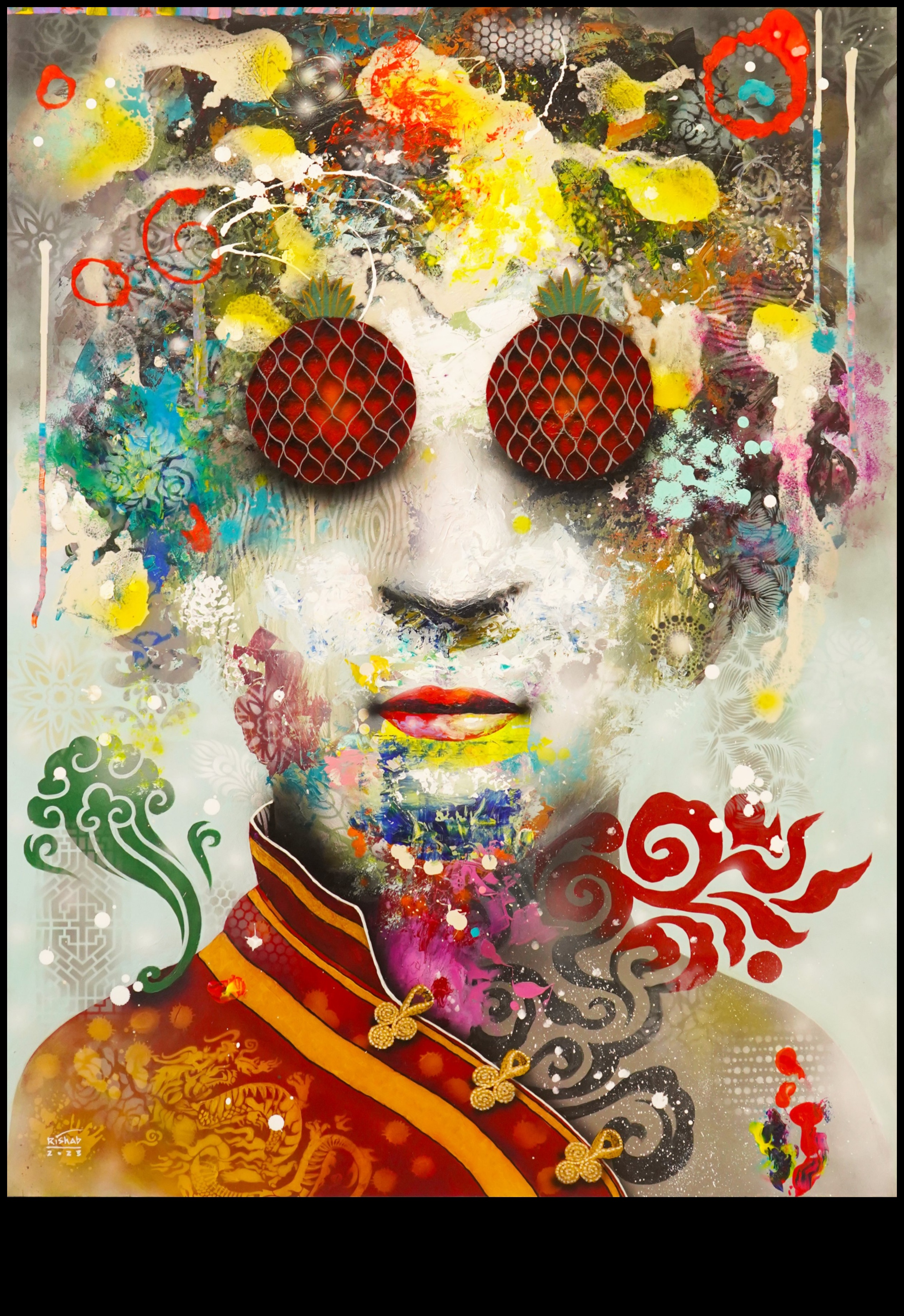 Cilvēka audekls Mākslinieciskas izpausmes svētki 3 Mākslīgā izteiksme: cilvēka audekla skaistums