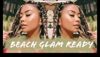 Glam on the Beach: padomi, kā iegūt pludmalei piemērotu izskatu, izmantojot Glam grimu