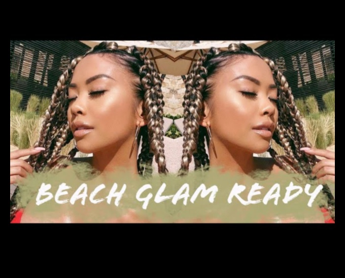 Glam on the Beach: padomi, kā iegūt pludmalei piemērotu izskatu, izmantojot Glam grimu