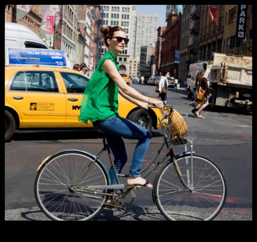 Riteņbraukšanas stils: modes un funkcionalitātes apvienojums uz velosipēdiem