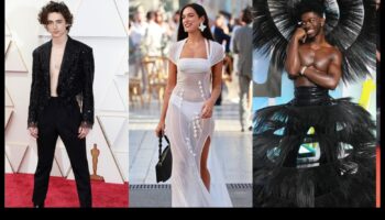 Sarkanā paklāja elegance: slavenību tērpi, kas raksturo šarmu