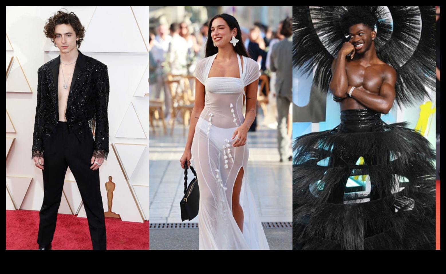 Sarkanā paklāja elegance: slavenību tērpi, kas raksturo šarmu