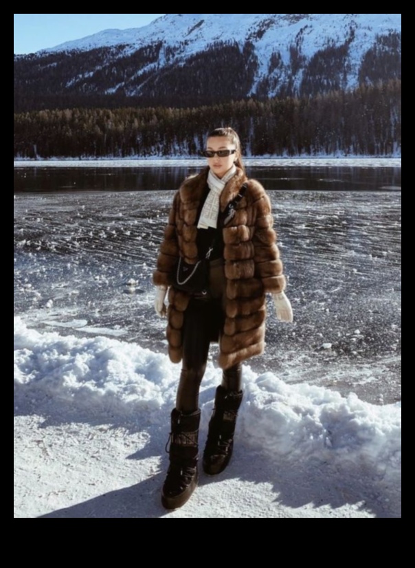 Snow Bunny Chic: mājīgi ziemas tērpi kalnu elegancei